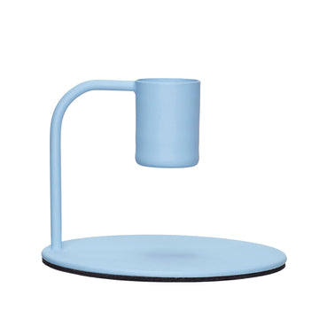 Hübsch Tilbehør Hübsch Curve Candlesticks - blå