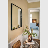 J.N. Bech Spejle J.N. Bech massiv snedkerspejl  70x80cm - røget eg