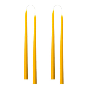 Kunstindustrien Interiør Kunstindustrien håndlavet stearinlys - gul