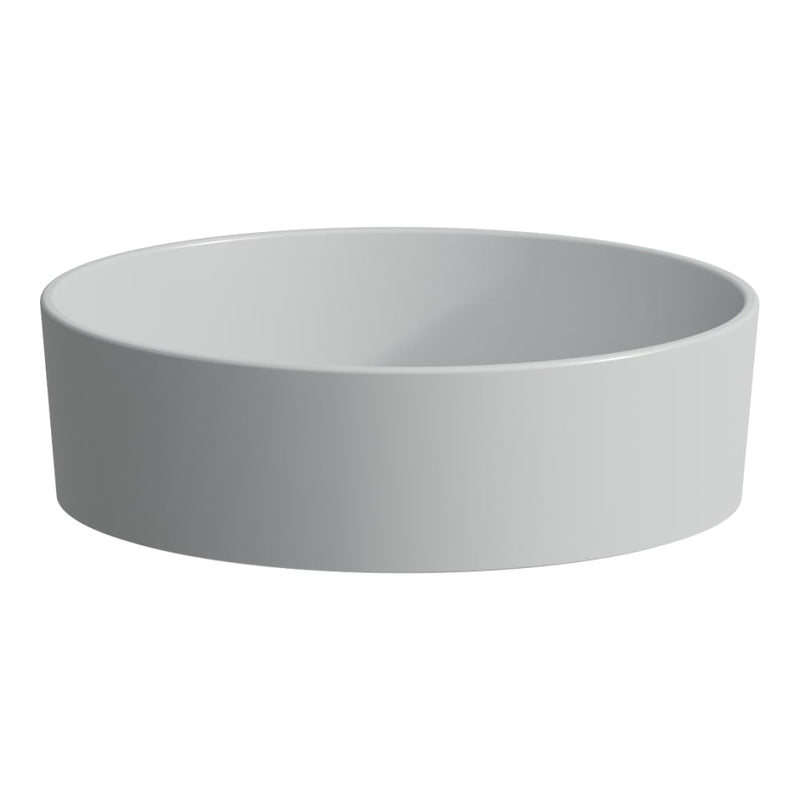 Laufen Håndvaske Kartell by Laufen Bowle håndvask - Ø42cm - mat grå