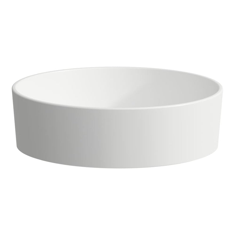 Laufen Håndvaske Kartell by Laufen Bowle håndvask - Ø42cm - mat hvid
