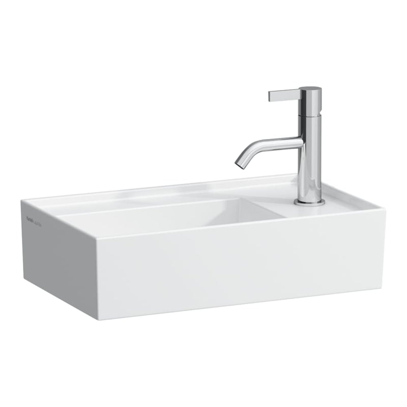 Laufen Håndvaske Kartell by Laufen håndvask, højrevendt - 46x28cm - hvid