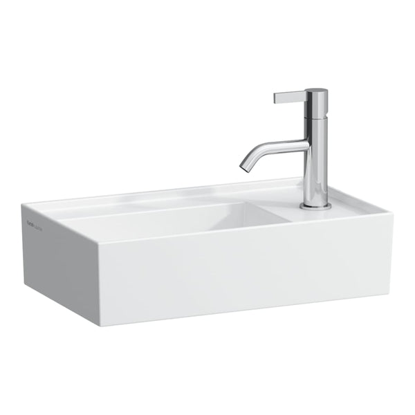 Laufen Håndvaske Kartell by Laufen håndvask, venstrevendt - 46x28cm - hvid