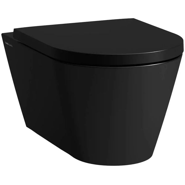 Laufen Toilet Kartell by Laufen væghængt toilet - 54,5cm - mat sort