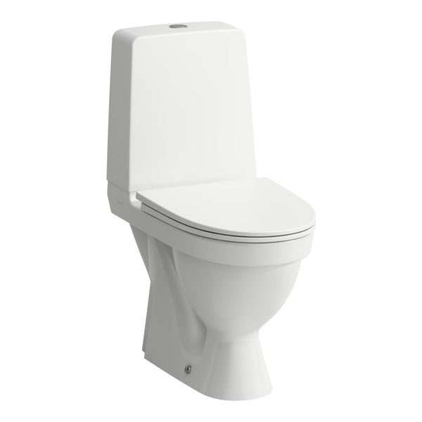 Laufen Toilet Laufen Kompas toilet rimless Skjult S-lås - hvid