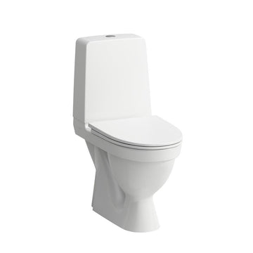 Laufen Toilet Laufen Kompas toilet rimless Skjult S-lås - hvid