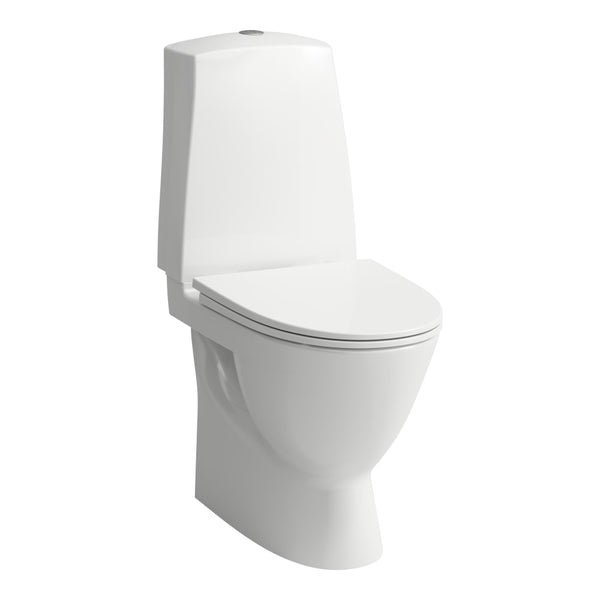 Laufen Toilet Laufen Pro-N toilet til limning Skjult S-lås - hvid