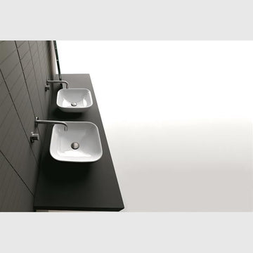 Lavabo Håndvaske Lavabo Axa Ciotola 50 porcelænshåndvask - 50x46cm - hvid