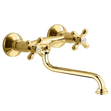 Lavabo Badekararmatur Lavabo Badekararmatur Retro med tud - messing