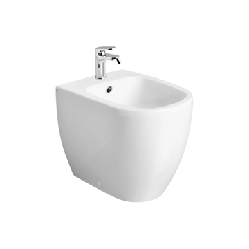 Lavabo Bidét Lavabo Bidét Glomp back-to-wall - hvid