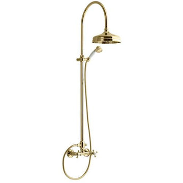 Lavabo Bruser Lavabo Brusesystem Retro komplet 2-greb - messing