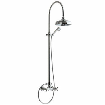 Lavabo Bruser Lavabo Brusesystem Retro komplet 2-grebs - krom
