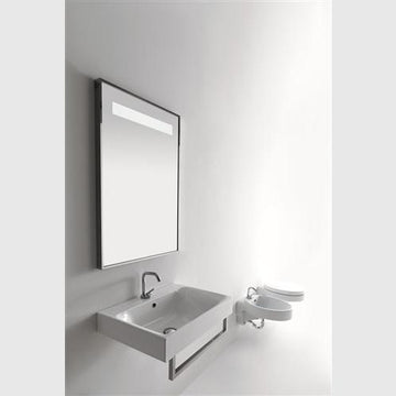 Lavabo Håndvaske Lavabo Cento porcelænsvask - 60x45cm - hvid