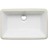Lavabo Håndvaske Lavabo GEA porcelænshåndvask til underlimning - 53x34cm - hvid