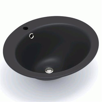 Lavabo Håndvaske Lavabo Gino 51 porcelænshåndvask - 51x45cm - mat sort