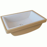 Lavabo Håndvaske Lavabo Gino 59UH porcelænshåndvask - 59,5x39,5cm - hvid