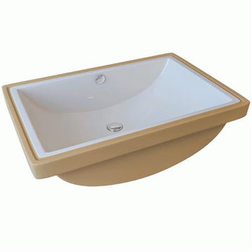 Lavabo Håndvaske Lavabo Gino 59UH porcelænshåndvask - 59,5x39,5cm - hvid