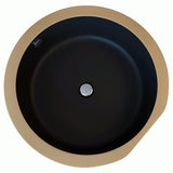 Lavabo Håndvaske Lavabo Gino Ø40 porcelænshåndvask - Ø40 - mat sort