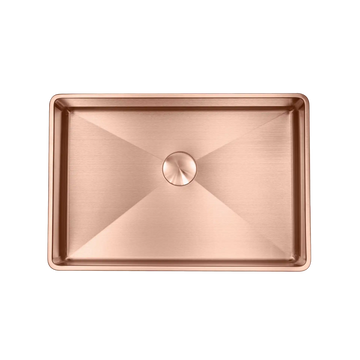 Lavabo Håndvaske Lavabo High håndvask med bundventil - kobber PVD