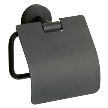 Lavabo Tilbehør Lavabo Luna toiletpapirholder med låg - mat sort