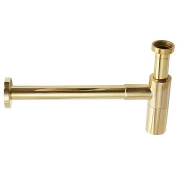 Lavabo Tilbehør Lavabo Luna vandlås til vægmontering - massiv messing