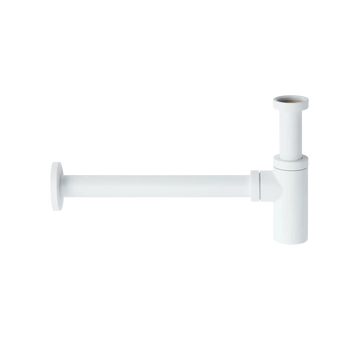 Lavabo Tilbehør Lavabo Luna vandlås til vægmontering - mat hvid