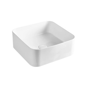 Lavabo Håndvaske Lavabo Mate slim porcelænsvask - 40x40cm - hvid