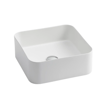 Lavabo Håndvaske Lavabo Mate slim porcelænsvask - 40x40cm - mat hvid