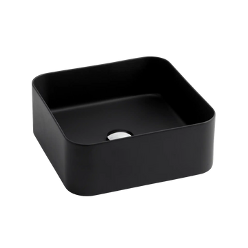 Lavabo Håndvaske Lavabo Mate slim porcelænsvask - 40x40cm - mat sort