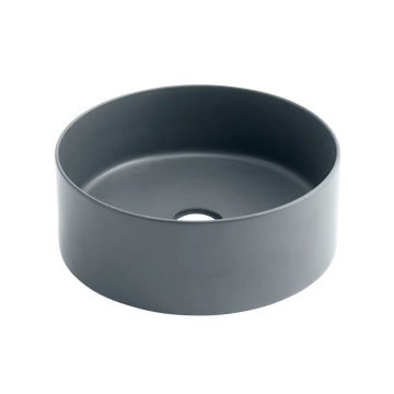Lavabo Håndvaske Lavabo Mate slim porcelænsvask - Ø40 - mat grå