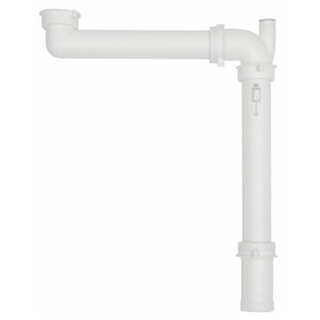 Lavabo Tilbehør Lavabo Panama vandlås til køkkenvaske - hvid