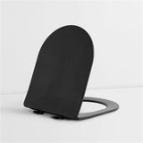 Lavabo Toiletter Lavabo Studio rimless væghængt toilet med slim toiletsæde - mat sort