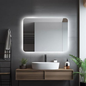 Lavabo Spejle Lavabo Studio spejl med antidug og LED - 60x70cm