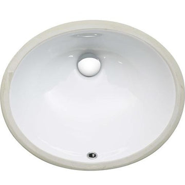 Lavabo Håndvaske Lavabo TEA porcelænsvask til underlimning - 47x38cm - hvid