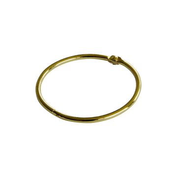 MOUD CIRCLE badeforhængsringe - messing