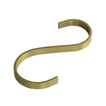 MOUD CURVY s-krog - børstet messing