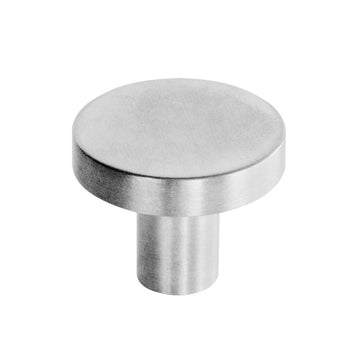 MOUD DOT knage børstet stål - Ø2,5 cm