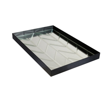 MOUD HERRINGBONE Bakke - Klar - 20,5x31 cm