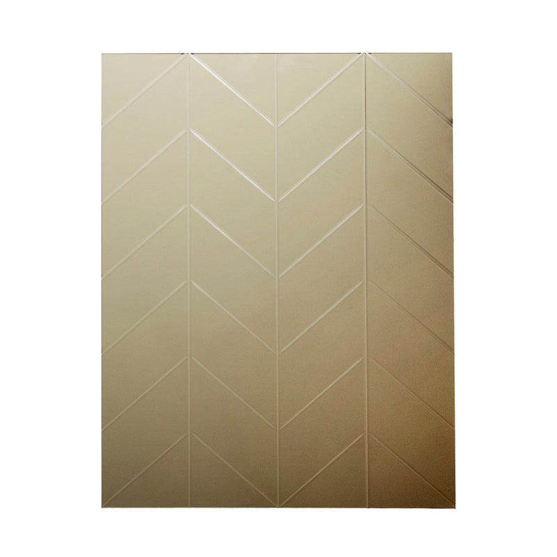 MOUD HERRINGBONE spejl 50x70 cm - Bronze