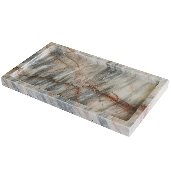 MOUD MARBI bakke brun marmor - 15x25 cm
