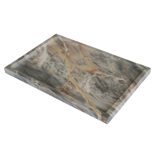 MOUD MARBI bakke brun marmor - 20x30 cm