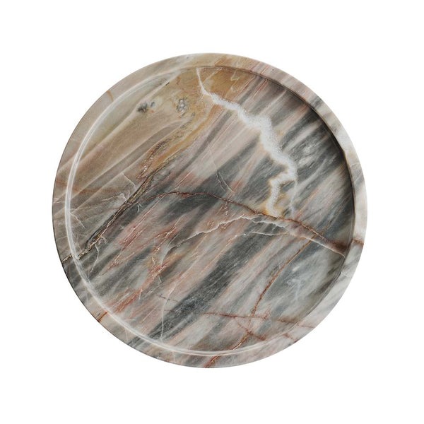 MOUD MARBI bakke brun marmor - Dia.: 22 cm