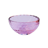 MOUD STORM krystal skål Ø12 cm - Pink