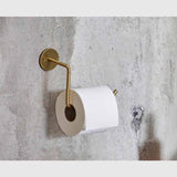 MOUD WALL Toiletrulleholder - messing