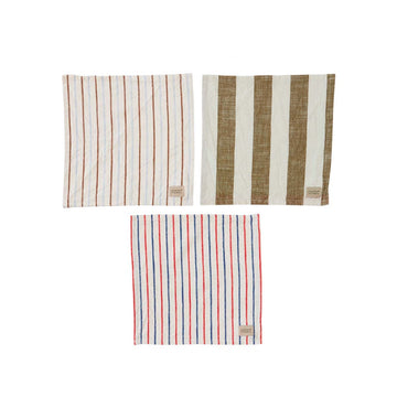 OYOY Living Tekstiler OYOY Living Kurin dish cloth - 28x28cm (3 stk.) - olive/offwhite