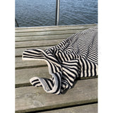 OYOY Living Tekstiler OYOY Raita towel - 70x140cm - clay / black