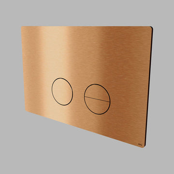 QTOO Trykplader QTOO Betjeningsplade til Geberit Sigma - børstet kobber