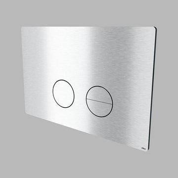 QTOO Trykplader QTOO Betjeningsplade til Geberit Sigma - børstet rustfri stål