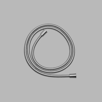 QTOO Tilbehør til bruser QTOO Bruseslange i metal - 1750mm - børstet rustfri stål