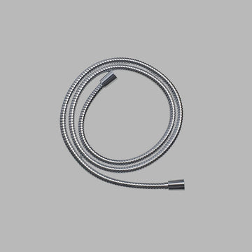 QTOO Tilbehør til bruser QTOO Bruseslange i metal - 1750mm - poleret rustfri stål